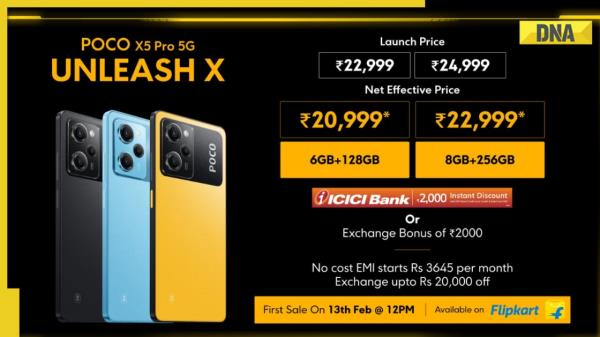 Poco X5 Pro 5G在印度推出，在Flipkart上获得2000卢比的特别折扣