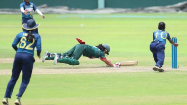 斯里兰卡女足在对阵孟加拉的T20I级系列赛中反弹